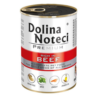 Корм конс.Dolina Noteci Premium  для собак з яловичиною, 400 гр