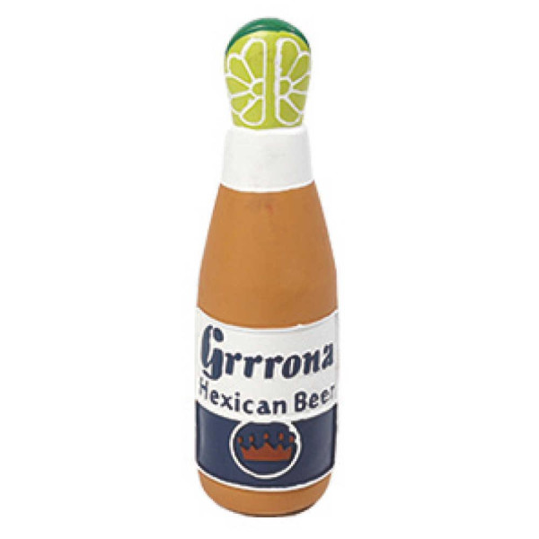 Іграшка для собак CROCI Beer, пляшка пива латекс, пищалка, 18 см