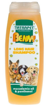 Шампунь TatraPet Benny для довгошерстих собак з маслом макадамії та пантенолом, 200 мл