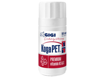Когапет Gigi вітамін К1 для собак і кішок, 100 таблеток