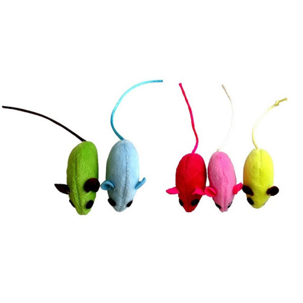 Іграшка для котів TETRAPET, миша маленька, 4 см