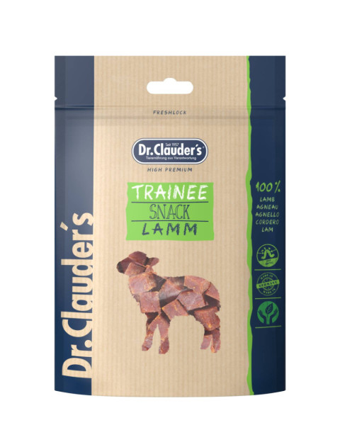 Заохочувальні тренувальні ласощі Dr.Clauder's Trainee Snack Lamb кубики з м'яса ягняти для собак, 80 гр Заохочувальні тренувальні ласощі Dr.Clauder's Trainee Snack Lamb кубики з м'яса ягняти для собак, 80 гр