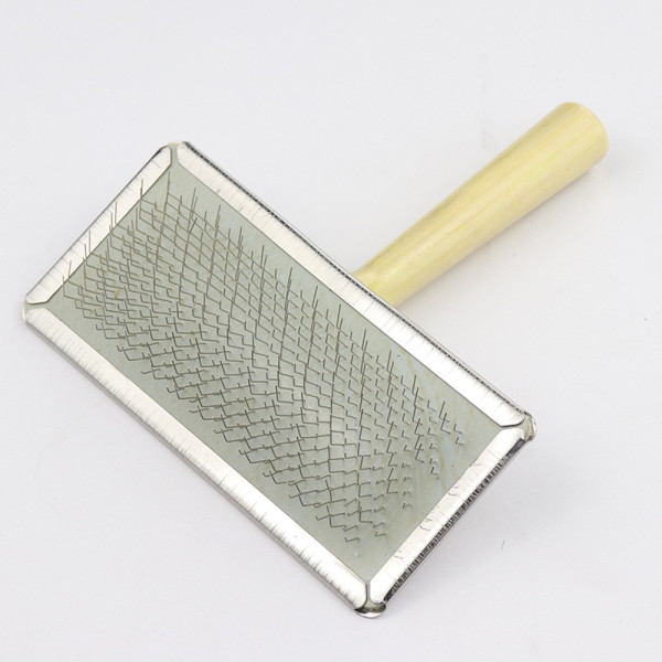 Пуходерка дер. без напилення велика"Пухнастики" 12*13,5см