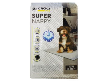 Одноразові пелюшки для собак Croci Super Nappy 90*60 см, 10 пелюшок в упаковці (C6OI0012)