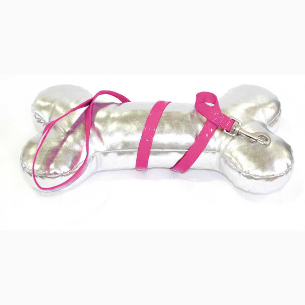 Повідець для собак CROCI GLOSSY, рожевий, 120x1 см