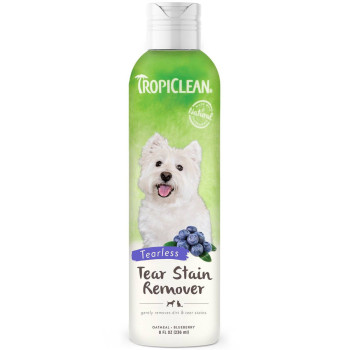 Тропіклін TropiClean Tear Stain Remover з ароматом чорниці для видалення слізних плям у кішок та собак, 236 мл (869097)