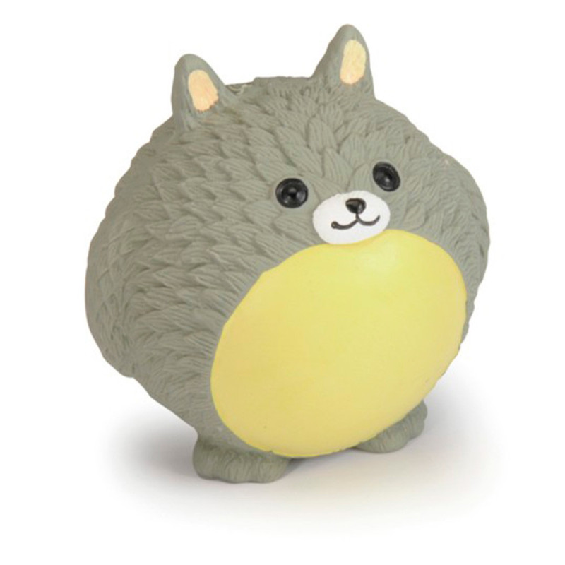 Іграшка для собак CAMON шиншила латексна з пищалкою, 9 см