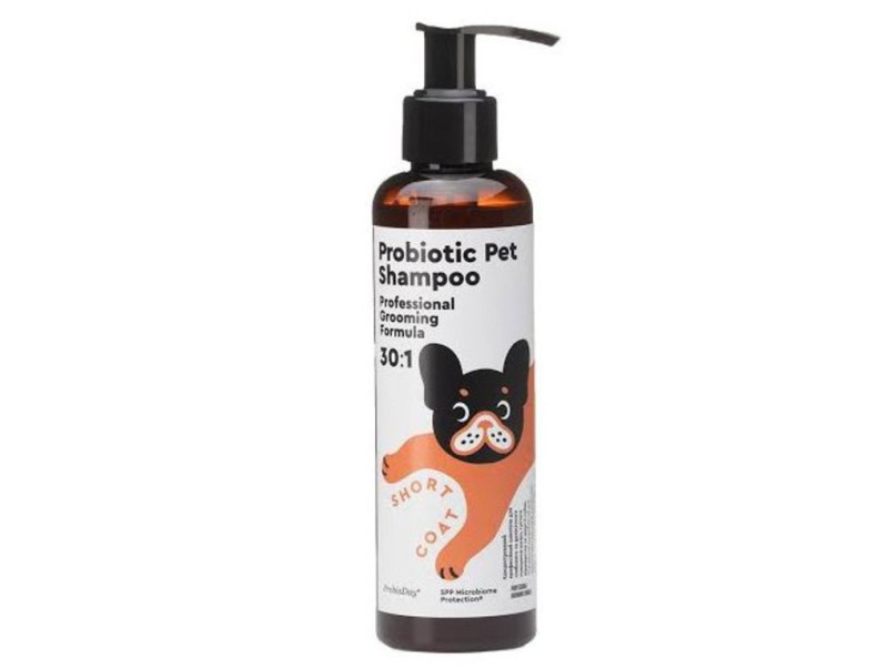 ProbioDay Probiotic Pet Shampoo професійний шампунь-концентрат 30:1 з пробіотиками для короткошерстих порід собак, 200 мл