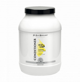 Кондиціонер Лимон Iv San Bernard Traditional Line Lemon від лупи для короткошерстих собак та кішок, 3 л