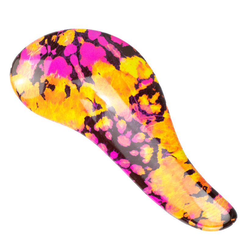 Гребінець-щітка Iv San Bernard Dermobrush з принтом Фантазія, для догляду за шерстю собак і кішок