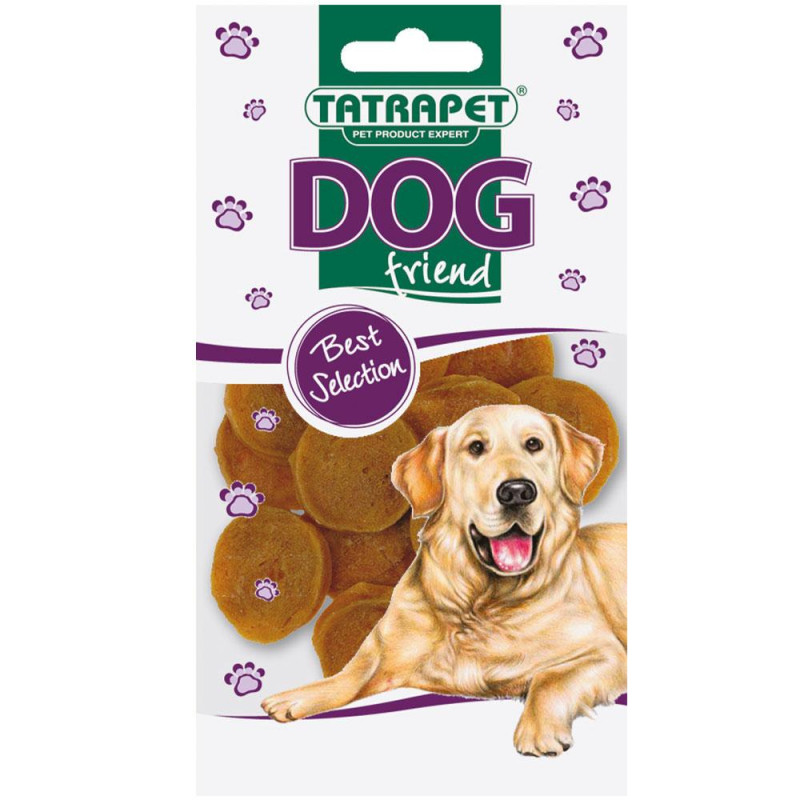 Ласощі для собак Dog,м'ясо курки (медальйони) 50 г (15шт.уп.)