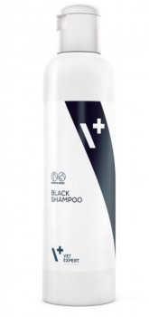 Шампунь VetExpert Black Shampoo з кератином, екстрактом хни для котів і собак з темним забарвленням шерсті, 250 мл (202214)