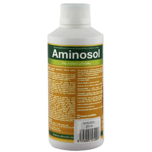 Амино сол Canvit Amino sol иммуномодулятор жидкая комплексная витаминная добавка для животных, 250 мл