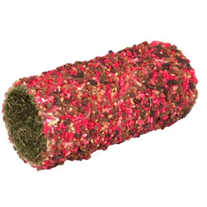 Тунель для гризунів TETRAPET Zoo care, з додатковою дозою фруктів, 9*20 см