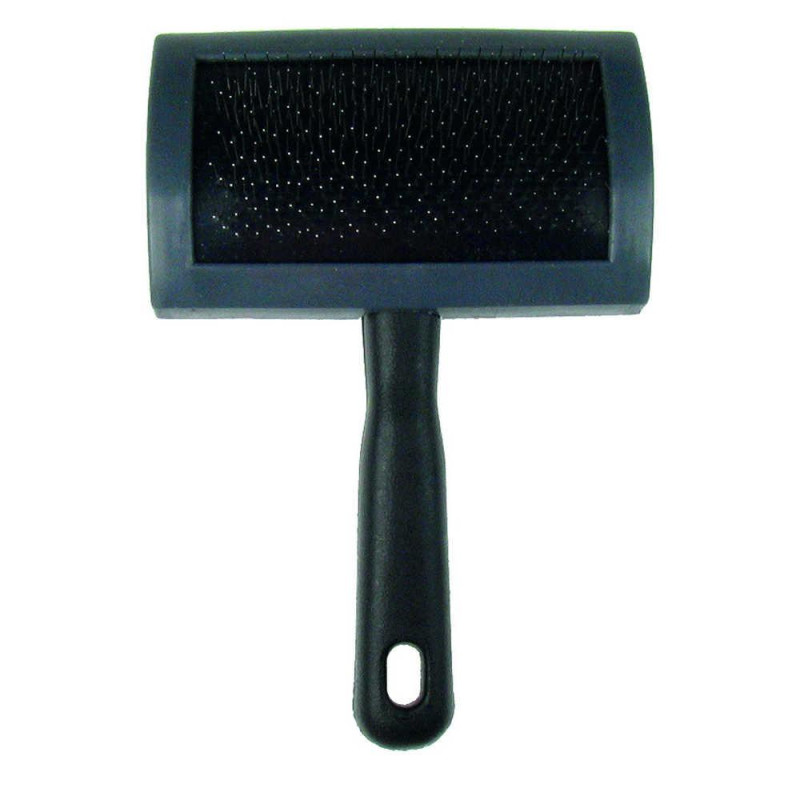 Пуходерка для собак TETRAPET Dog Salon, чорна, 10,5*16 см