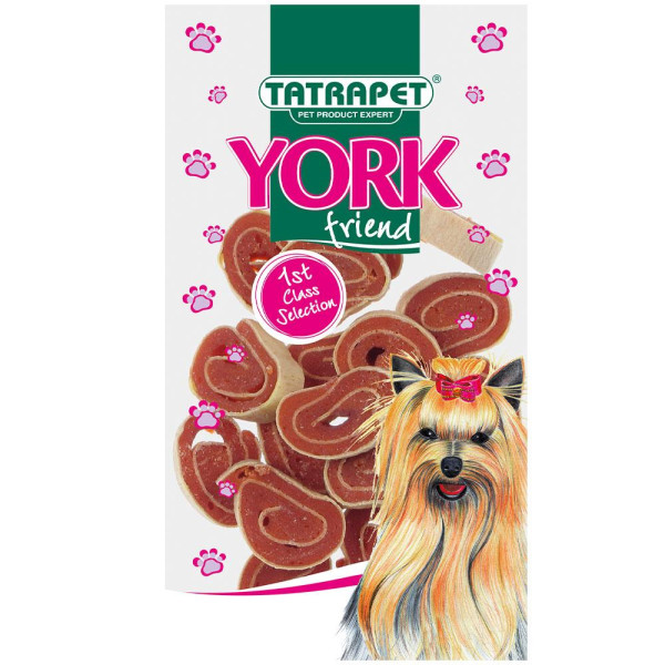 Ласощі для собак TETRAPET York, снекі-суши з куркою та рибою, 50 г