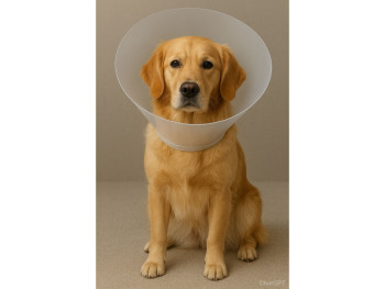 Комір захисний Quick швидка система, висота 20 см, для собак великих порід