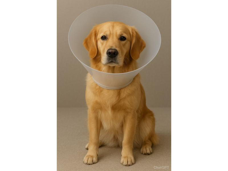 Комір захисний Quick швидка система, висота 20 см, для собак великих порід