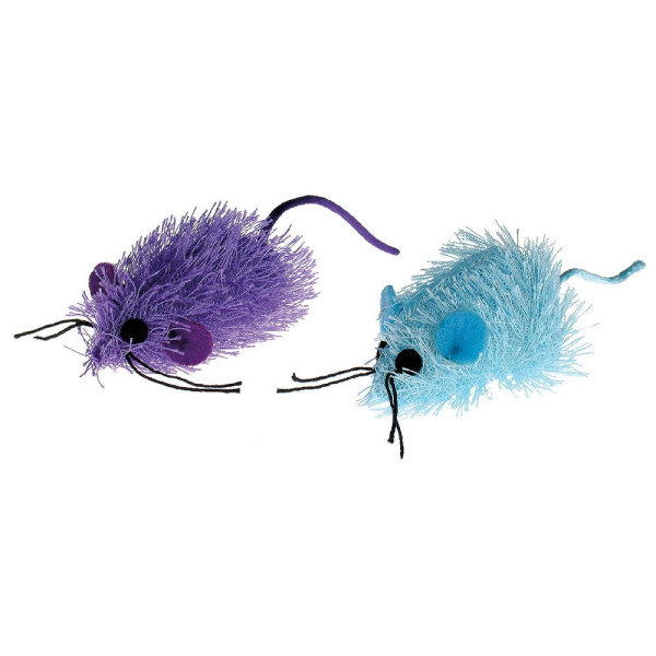 Іграшка для котів TETRAPET, миша пухнаста, 5 см