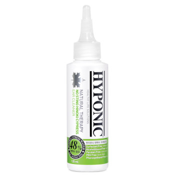 Хіпонік Hyponic No Sting Hinoki Cypress Ear Cleaner Dog з кипарисом Хіноки для чищення вух собак, 120 мл (H1ER1AL0120NOKNN)