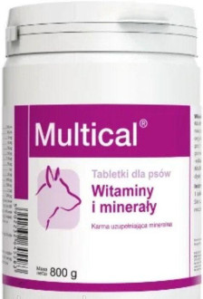 Мультикаль Multical Dolfos вітамінно-мінеральний препарат для собак, 800 гр, 510 таблеток