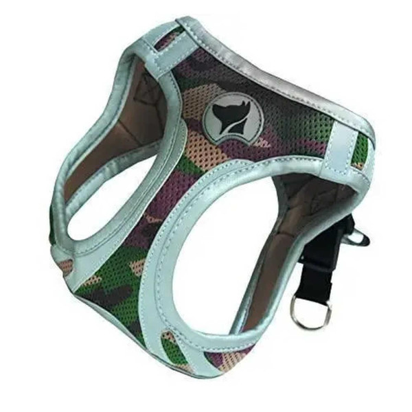 Шлея CROCI HIKING REFLECTIVE, мілітари, нейлон, L 46-53 см