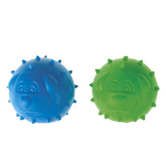 Іграшка для собак TETRAPET Dental Gum, м'ячик гумовий з шипами, 6,5 см