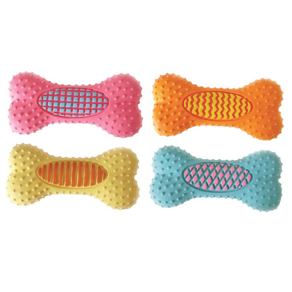 Іграшка для собак TETRAPET Toys Fun, латексна кісточка, 13 см