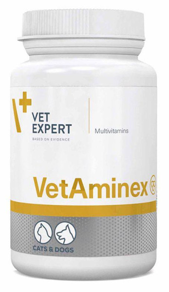 Ветамінекс VetAminex Vetexpert вітамінно-мінеральний препарат для собак і кішок, 60 капсул
