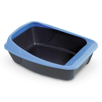 Туалет MPS д/кіш з рамкою VIRGO DARK GREY/BLUE 52*39*20