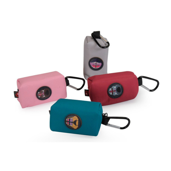 Іграшка для собак CAMON брелок-диспенсер для пакетів для собачих фекалій, однотонний різнокольоровий, 8 см