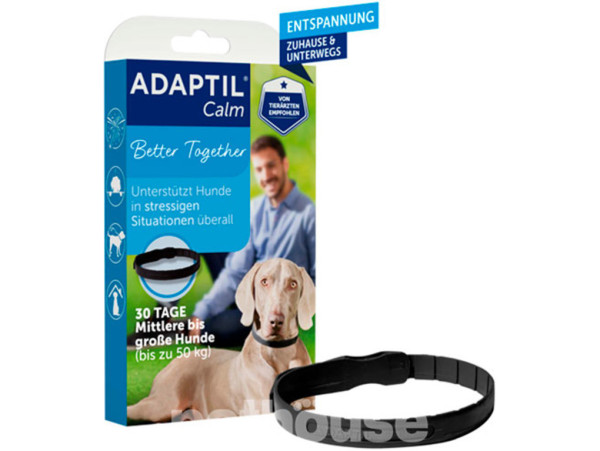 Нашийник заспокійливий Адаптіл Калм 70 см Adaptil Calm з феромонами для собак, обхват шиї до 62,5 см