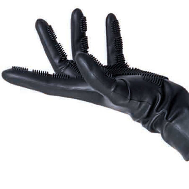 Перчатки Iv San Bernard силіконові для стрипінгу, чорні, 1 пара