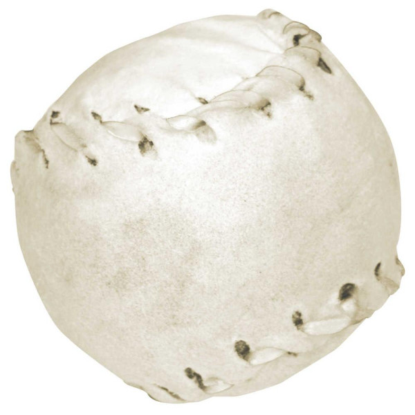 М'яч бейсбольний жиловий CROCI King Bone BASEBALL, білий, 7,5 см, 140 г