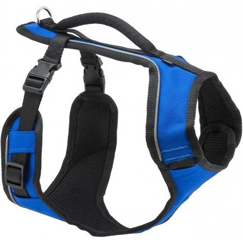 Шлея CROCI EASY SPORT, синя, нейлон, 71-107см