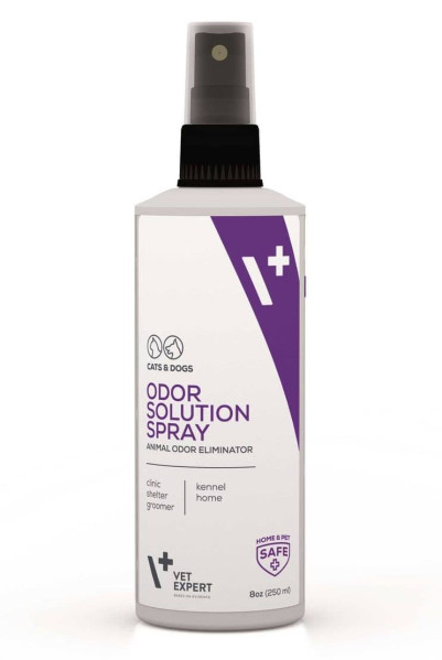 Odor Solution Spray VetExpert спрей для усунення запахів від тварин, 250 мл Odor Solution Spray VetExpert спрей для усунення запахів від тварин, 250 мл