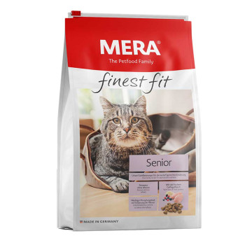 Мера Mera Finest Fit Senior Cat сухий корм із птахом і лісовими ягодами для літніх кішок віком від 8 років, 400 гр (033974 - 3914)