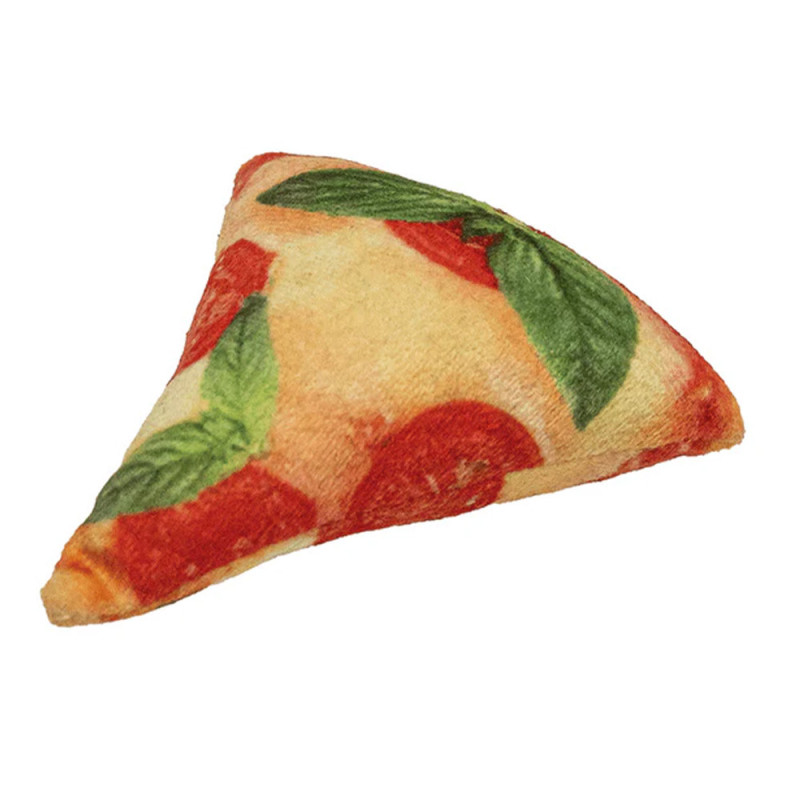 Іграшка для котів CROCI Пекарня Піца з котячою м'ятою, 8 см