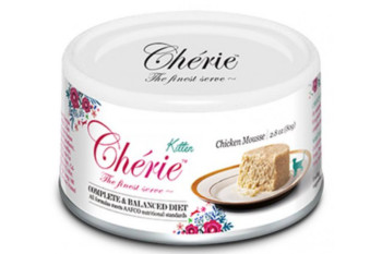 Cherie Complete &amp; Balanced Chicken Mousse Kitten мус із куркою для кошенят від 1,5 до 12 місяців, 80 гр (CHT17502)