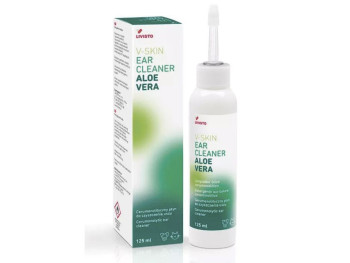 Ear Cleaner Aloe Vera V-SKIN лосьйон з алое вера для чищення вух у собак і котів, 125 мл