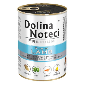 Корм конс.Dolina Noteci Premium  для собак з ягнятиною, 400 гр