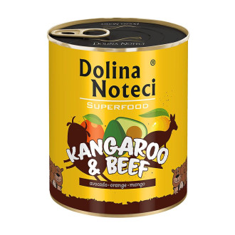 Консерва Dolina Noteci Superfood для cобак з м'ясом кенгуру та яловичини,800 гр