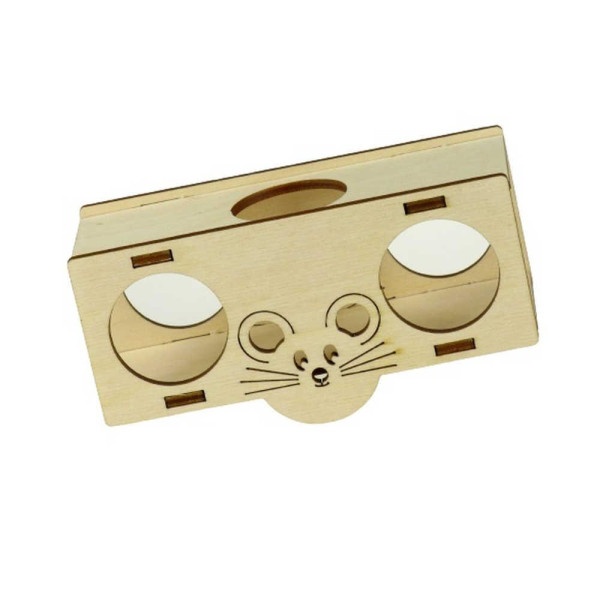 Дерев'яна гойдалка для хом'яка TETRAPET, 12,8x5,2x6,5 см