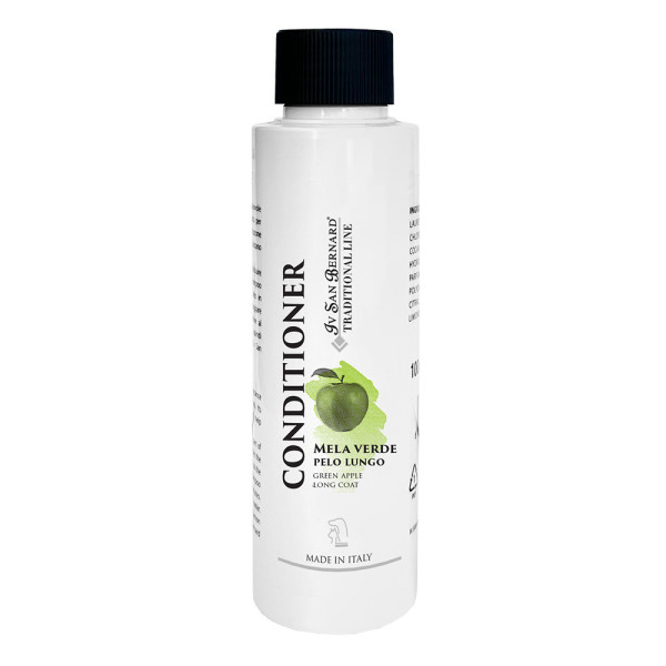 Кондиціонер Зелене Яблуко Iv San Bernard Traditional Line Green Apple для довгошерстих собак та кішок, 100 мл Кондиціонер Зелене Яблуко Iv San Bernard Traditional Line Green Apple для довгошерстих собак та кішок, 100 мл