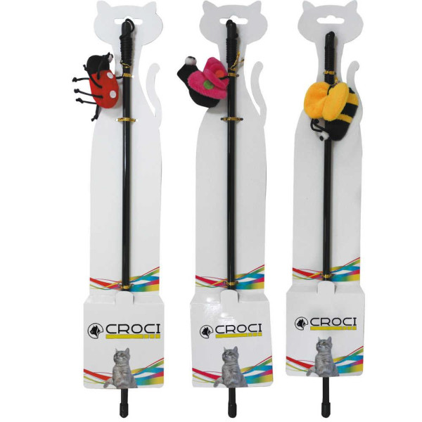 Іграшка для котів CROCI Дразнилка комахи, 46 см