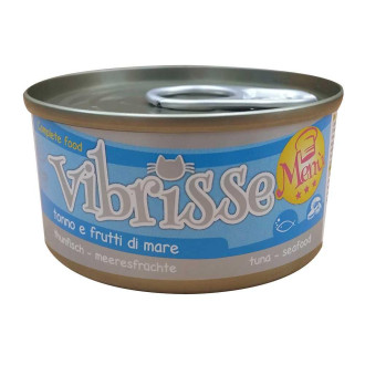Конс. для котів CROCI VIBRISSE MENU, тунець з морепродуктами, 70 г