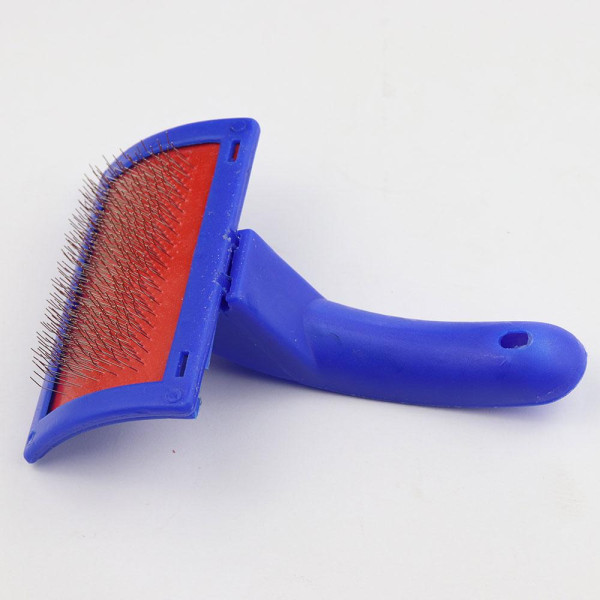 Пуходерка-слікер пласт.без напилення "Пухнастики" синя 10*14.5 см