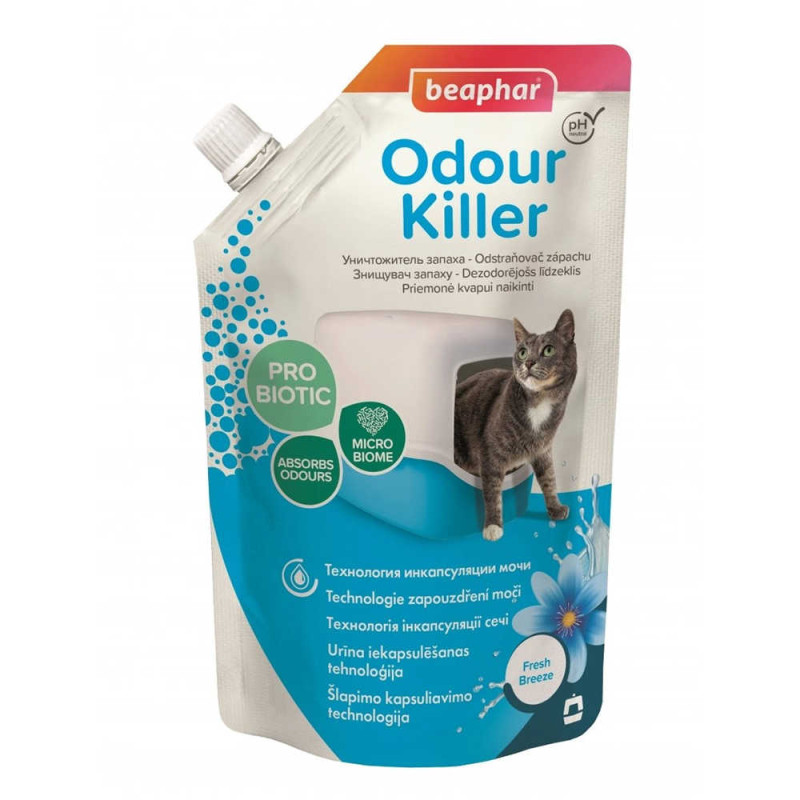 Beaphar Odour Killer for Cats знищувач запахів для котячого туалету, 400 мл (15234)