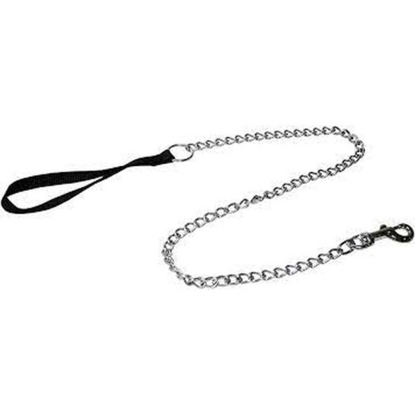 Повідець-ланцюжок CROCI, нейлон чорний, 1,1 м х 2 мм