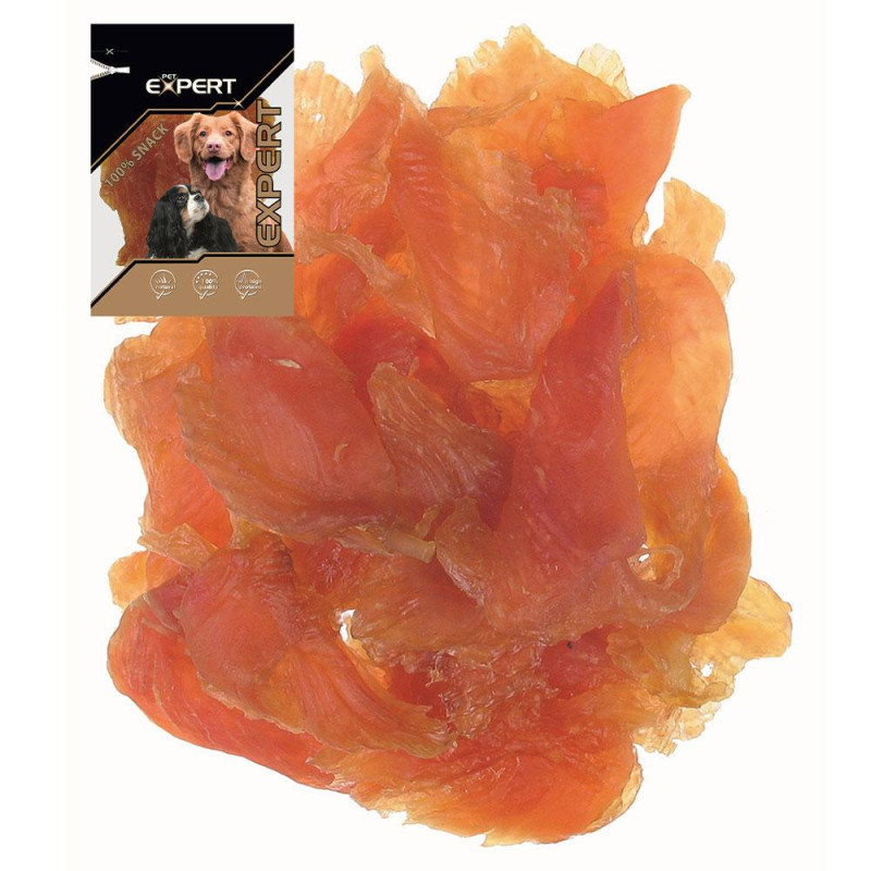 Ласощі для собак TETRAPET Expert, сушене куряче м'ясо, 80 г